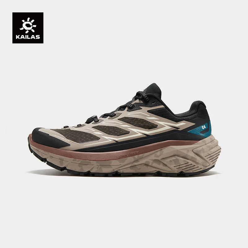 Men's Polyester Hiking Shoes with Vibram Outsole
