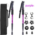 Telescoping Aluminum Trekking Poles — Set of 2