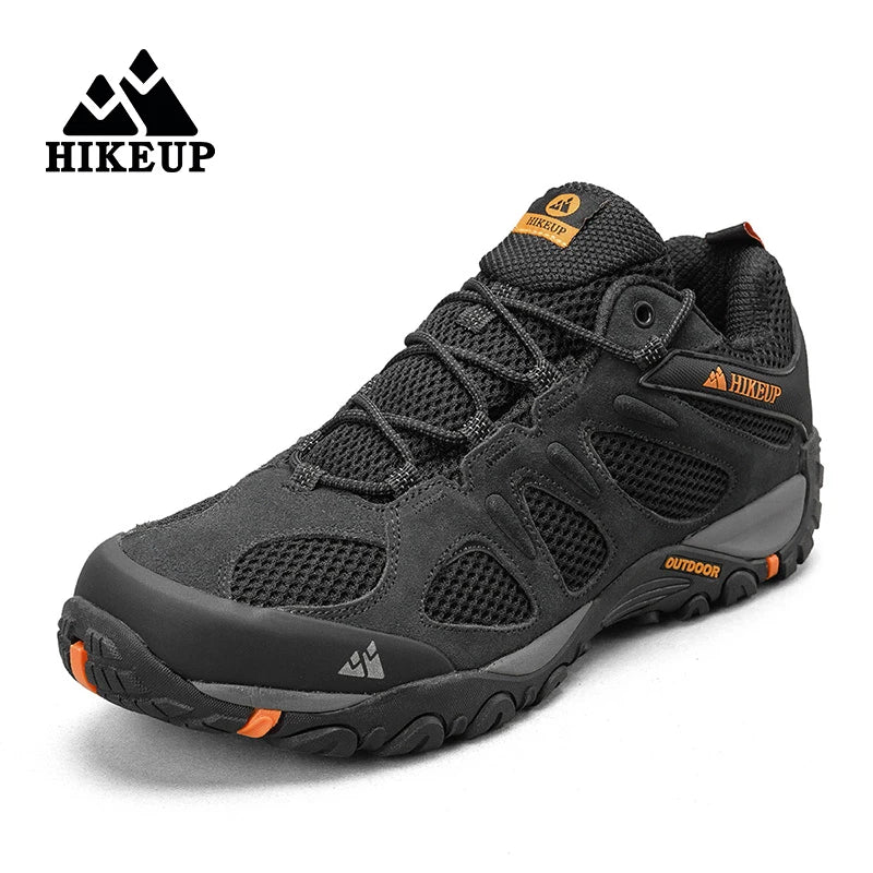 HIKEUP Men's Breathable Hiking Shoes
