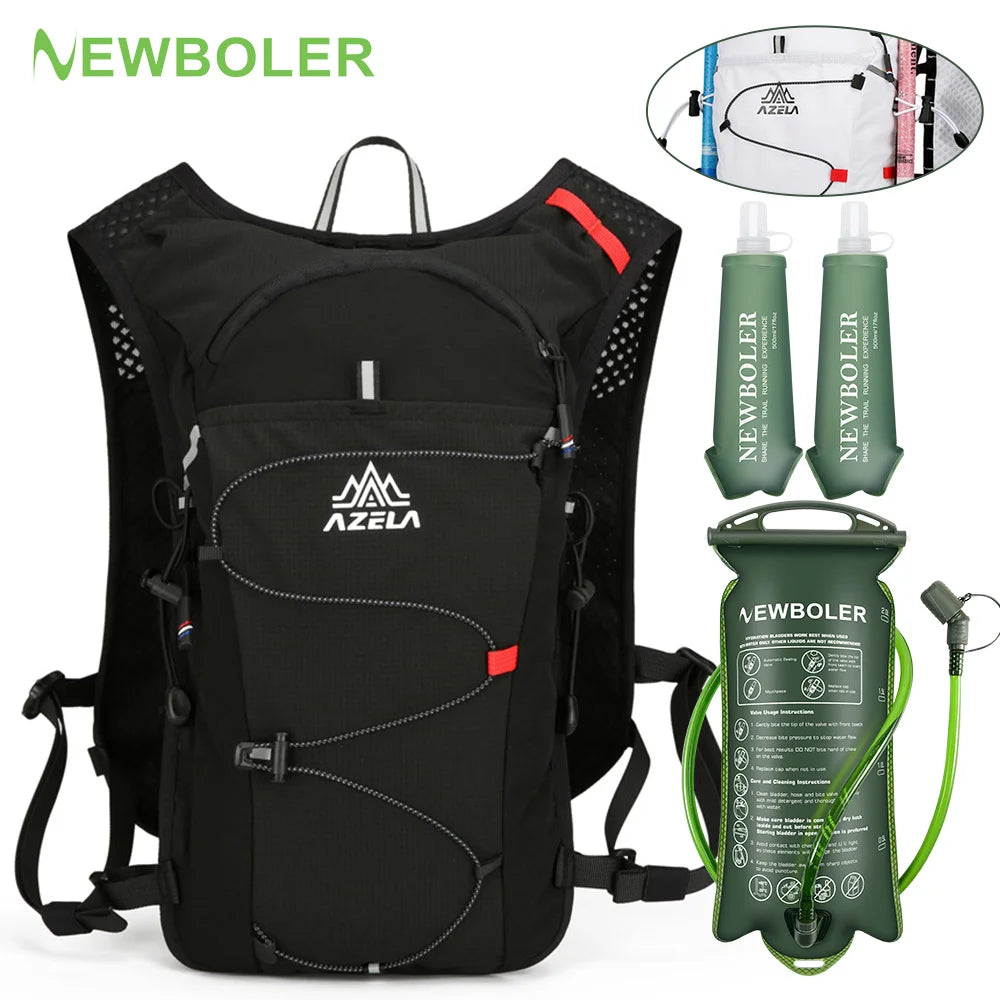 NEWBOLER Breathable Hydration Vest Trail Running