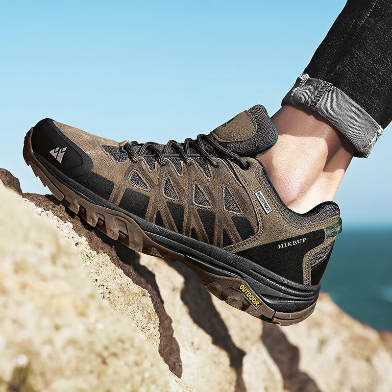 HIKEUP Men's Outdoor Hiking Shoes