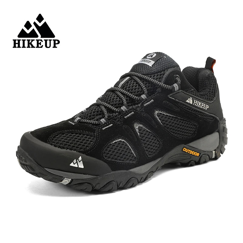 HIKEUP Men's Breathable Hiking Shoes