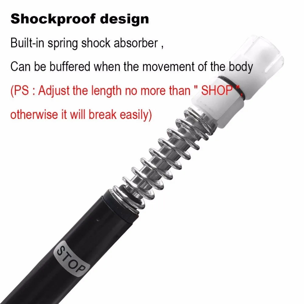 Telescoping Aluminum Trekking Poles — Set of 2