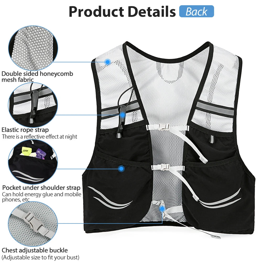 Breathable Hydration Vest Trail Running