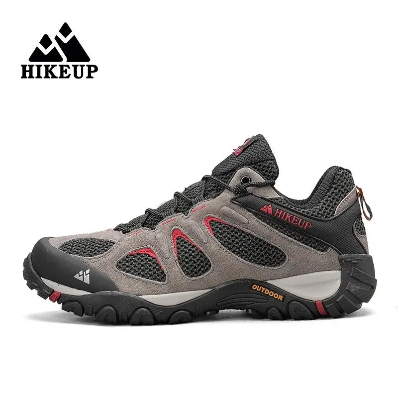 HIKEUP Men's Breathable Hiking Shoes
