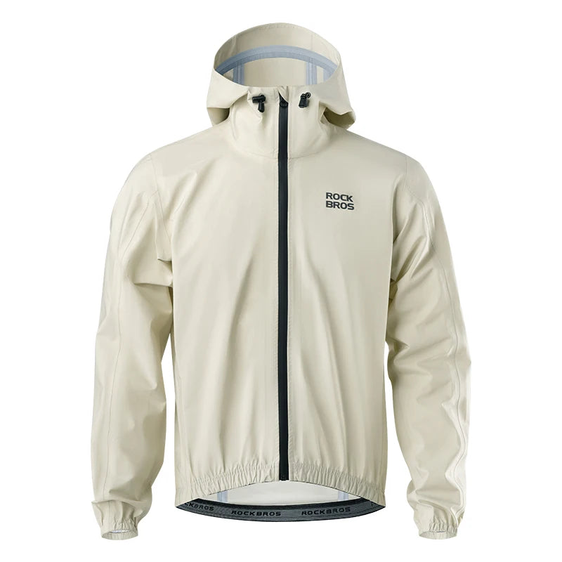 ROCKBROS Waterproof Windproof Jacket Heavy Rain jacket Mountain Road Bike Riding Outdoor Raincoat Jacket For Men Women Jacket
