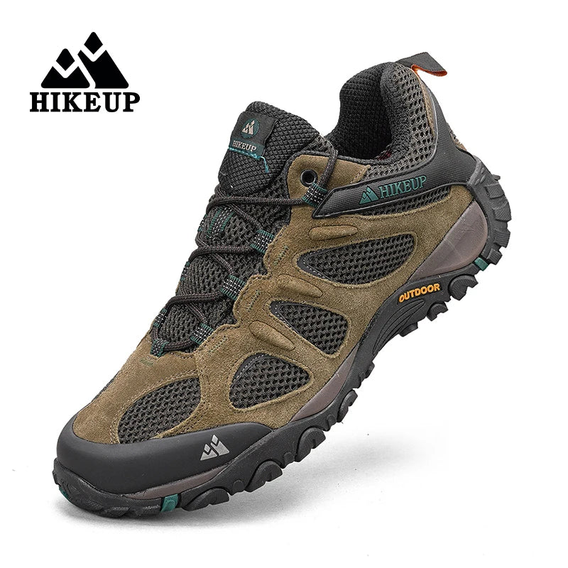 HIKEUP Men's Breathable Hiking Shoes