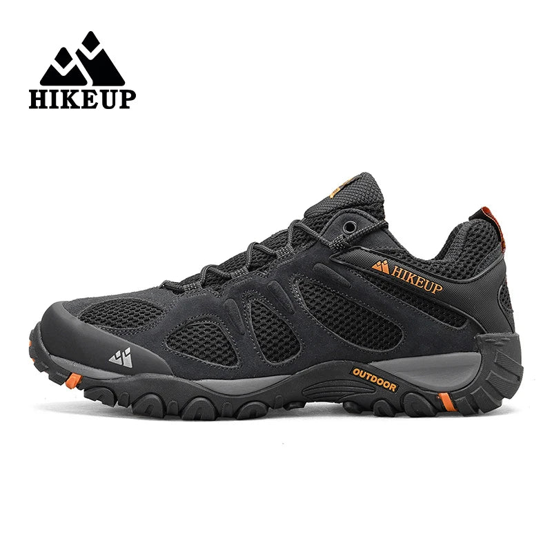 HIKEUP Men's Breathable Hiking Shoes