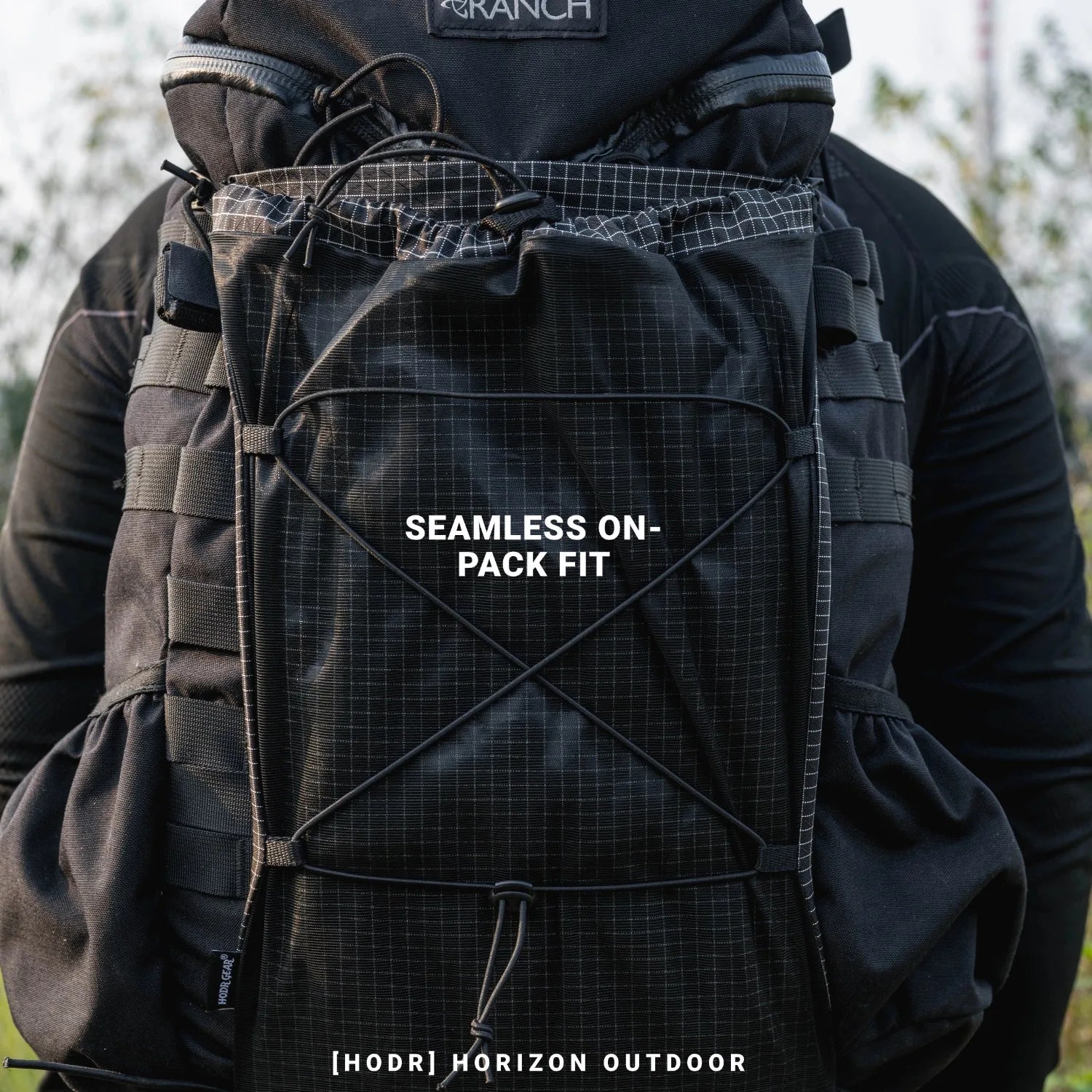 HODRGEAR Kangaroo Pouch Pack Expansion — 6L Ultralight (58g)