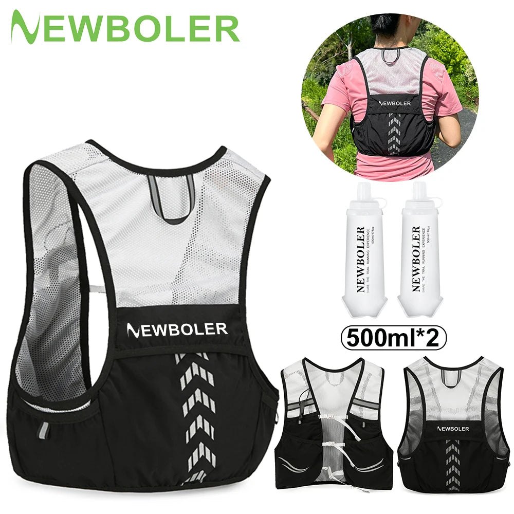 NEWBOLER Ultralight Trail Running Vest Backpack