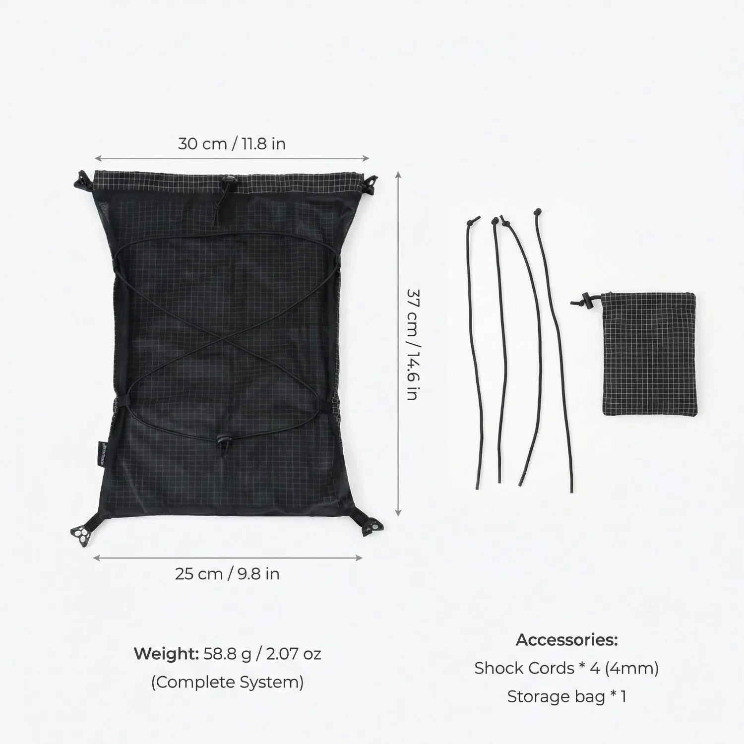 HODRGEAR Kangaroo Pouch Pack Expansion — 6L Ultralight (58g)