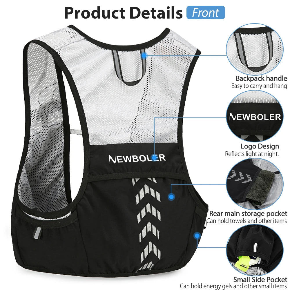 Breathable Hydration Vest Trail Running