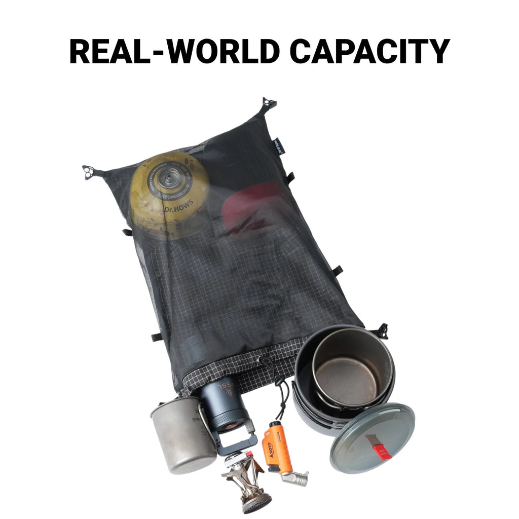 HODRGEAR Kangaroo Pouch Pack Expansion — 6L Ultralight (58g)